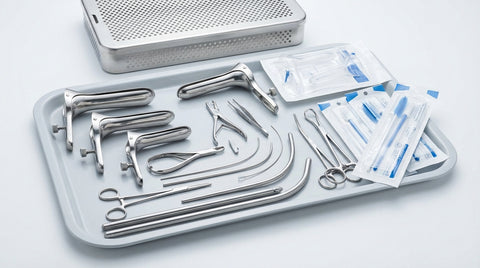 Gynäkologische Instrumente