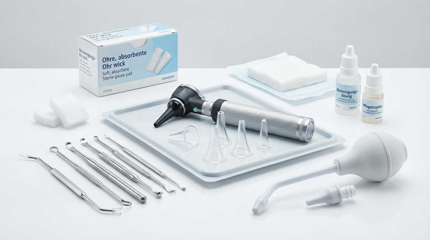 Pflege des Gehörganges