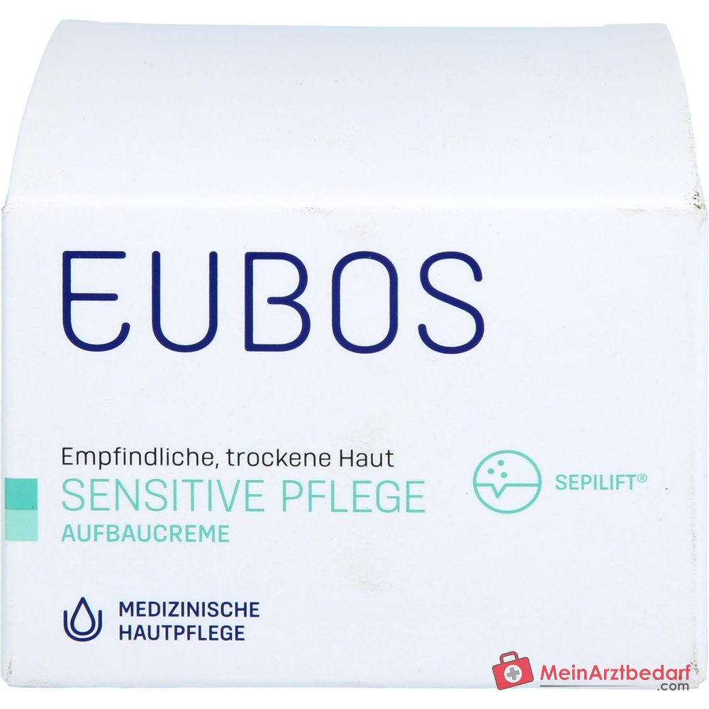 Eubos Sensitive Pflege Aufbaucreme Pro-Retinol / Vitamin E / Provitamin B5 / Sepilift Creme, 50 ml.