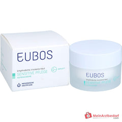 Eubos Sensitive Pflege Aufbaucreme Pro-Retinol / Vitamin E / Provitamin B5 / Sepilift Creme, 50 ml.