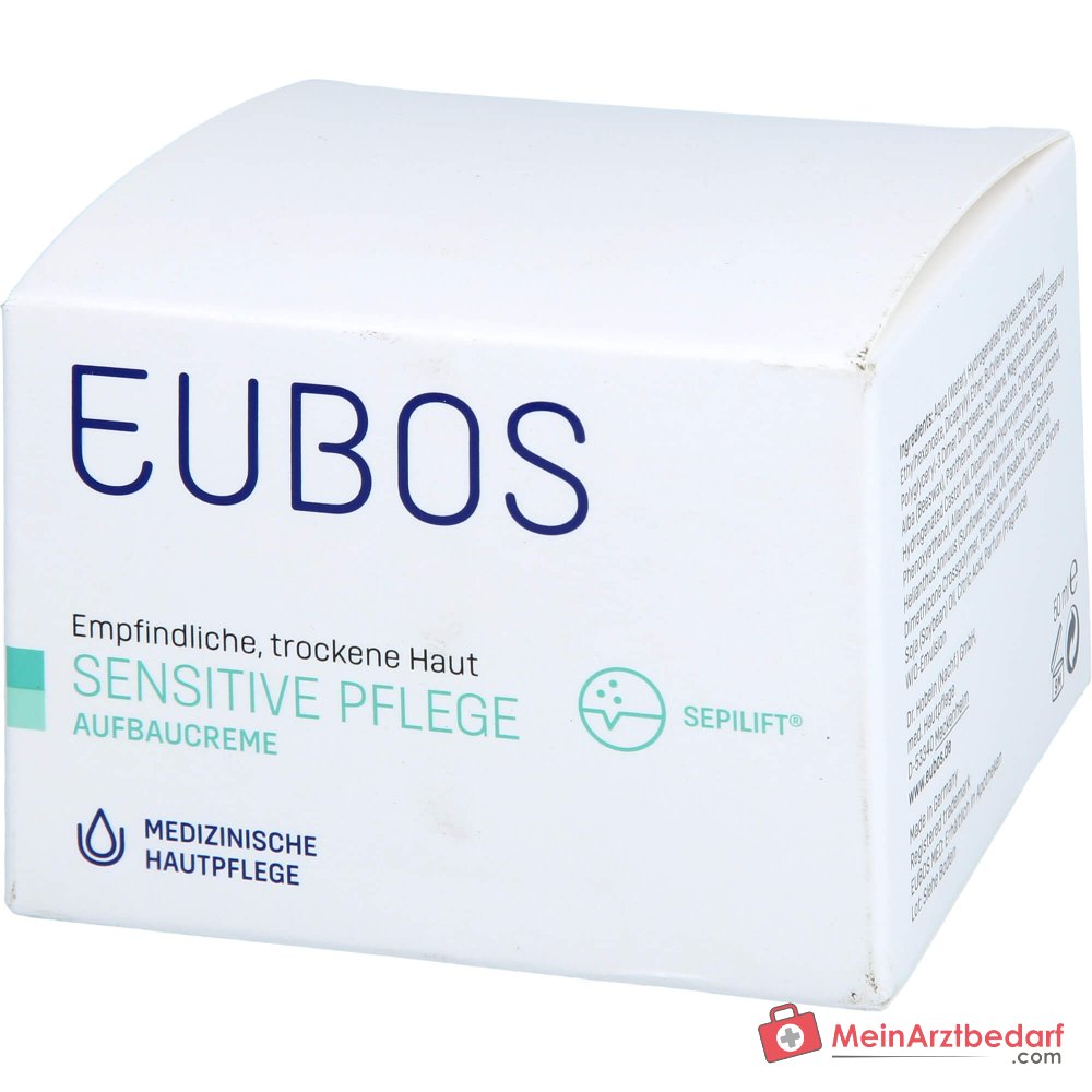 Eubos Sensitive Pflege Aufbaucreme Pro-Retinol / Vitamin E / Provitamin B5 / Sepilift Creme, 50 ml.