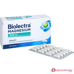 Biolectra Magnesium Magnesiumoxid Kapseln, 100 St..