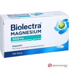 Biolectra Magnesium Magnesiumoxid Kapseln, 100 St..