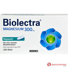 Biolectra Magnesium Magnesiumoxid Kapseln, 100 St..