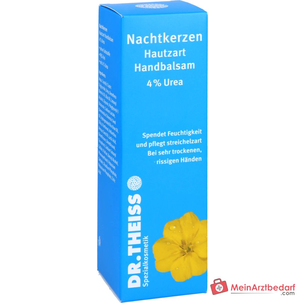 Dr. Theiss Nachtkerzen Hautzart Handbalsam Nachtkerzenöl / Urea / Panthenol Balsam, 100 ml.