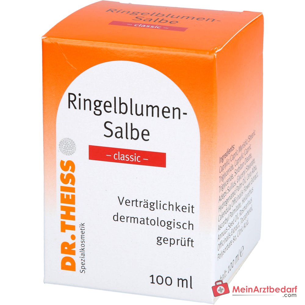 Dr. Theiss Ringelblumen-Salbe Classic Calendula Officinalis Salbe, 100 ml.