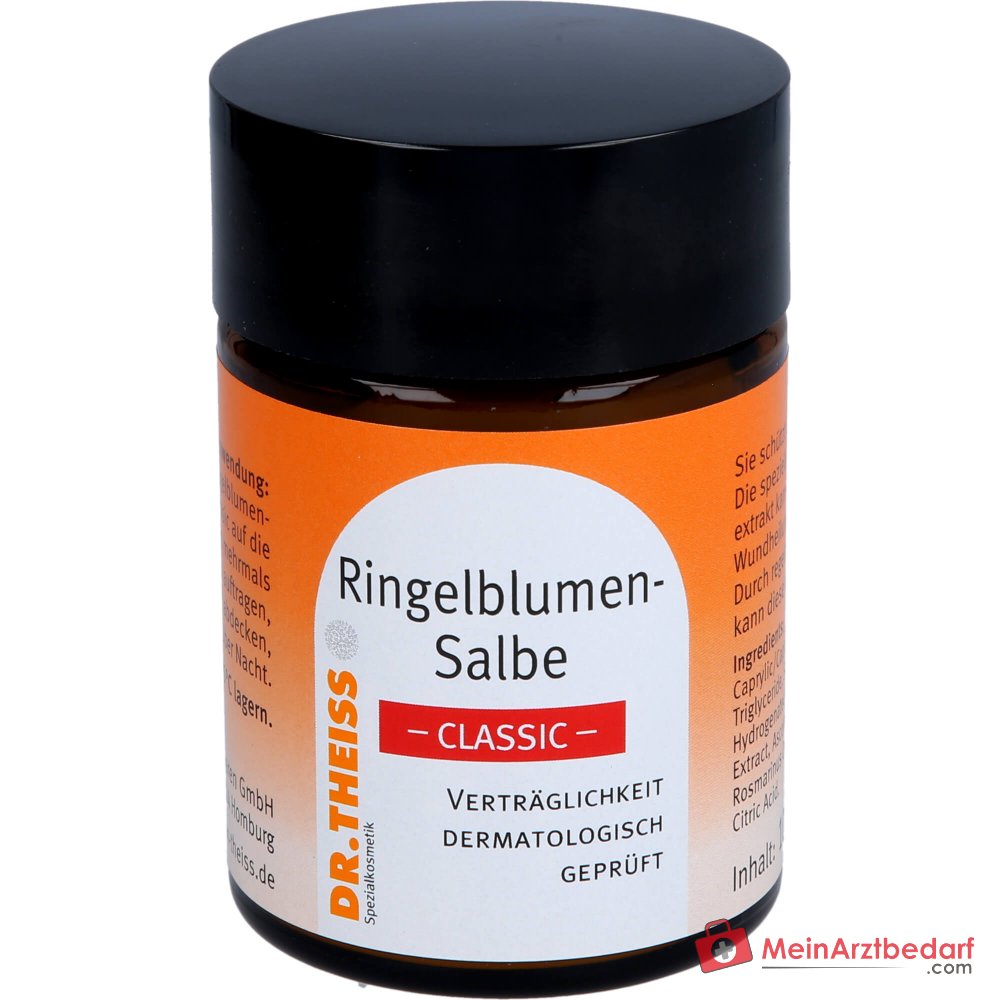 Dr. Theiss Ringelblumen-Salbe Classic Calendula Officinalis Salbe, 100 ml.