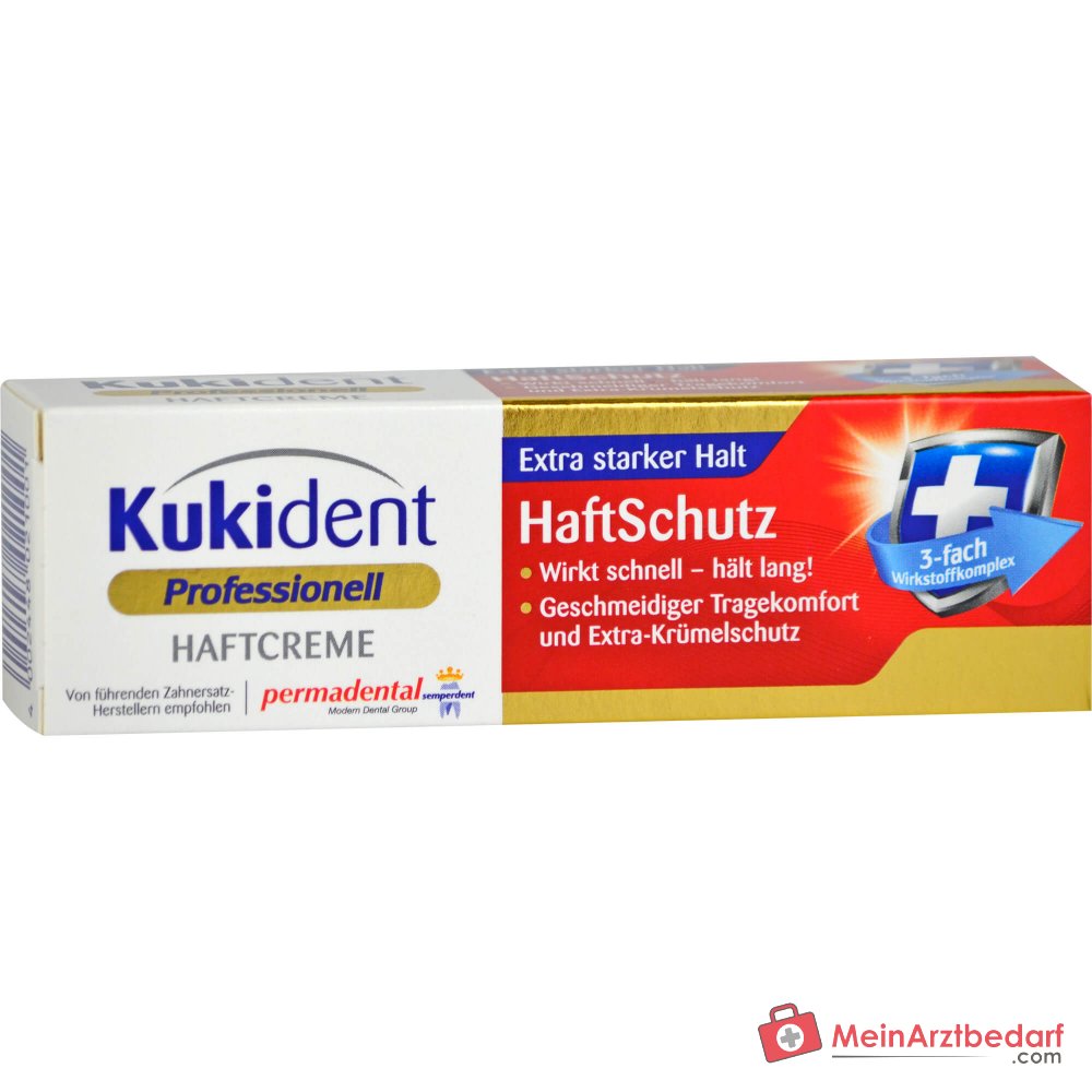 Kukident Professional Haftcreme HaftSchutz Extra Stark Creme, 40 g.
