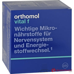 Orthomol Vital f Granulat mit Kapsel und Tablette, 30 Portionen.