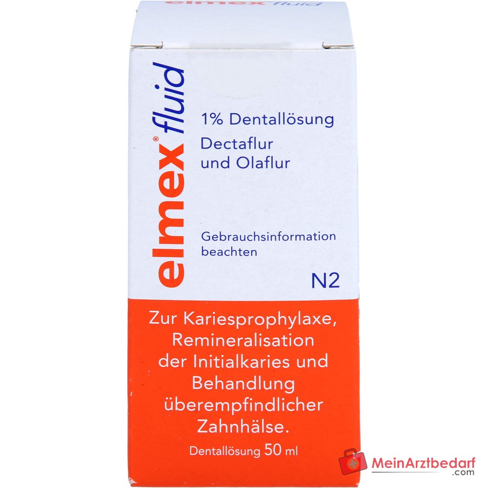 Elmex Fluid Dectaflur / Olaflur Dentallösung, 50 ml.