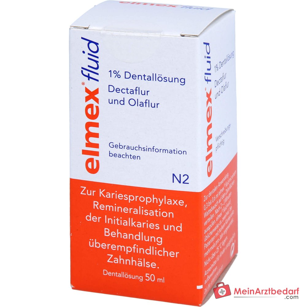Elmex Fluid Dectaflur / Olaflur Dentallösung, 50 ml.