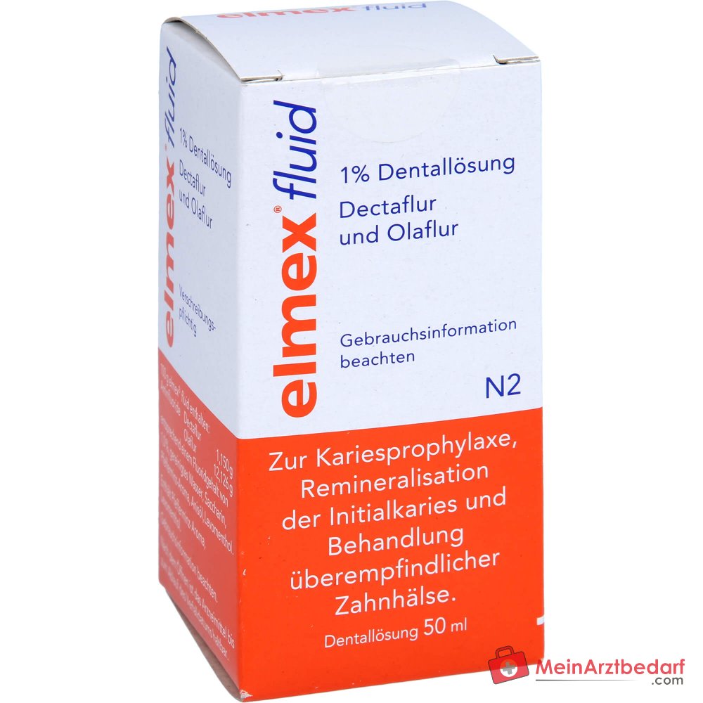 Elmex Fluid Dectaflur / Olaflur Dentallösung, 50 ml.