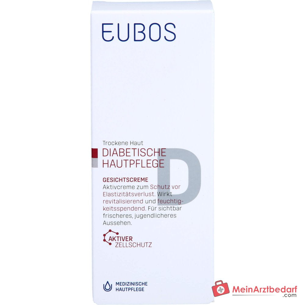 Eubos Diabetische Haut Pflege Gesichtscreme, 50 ml