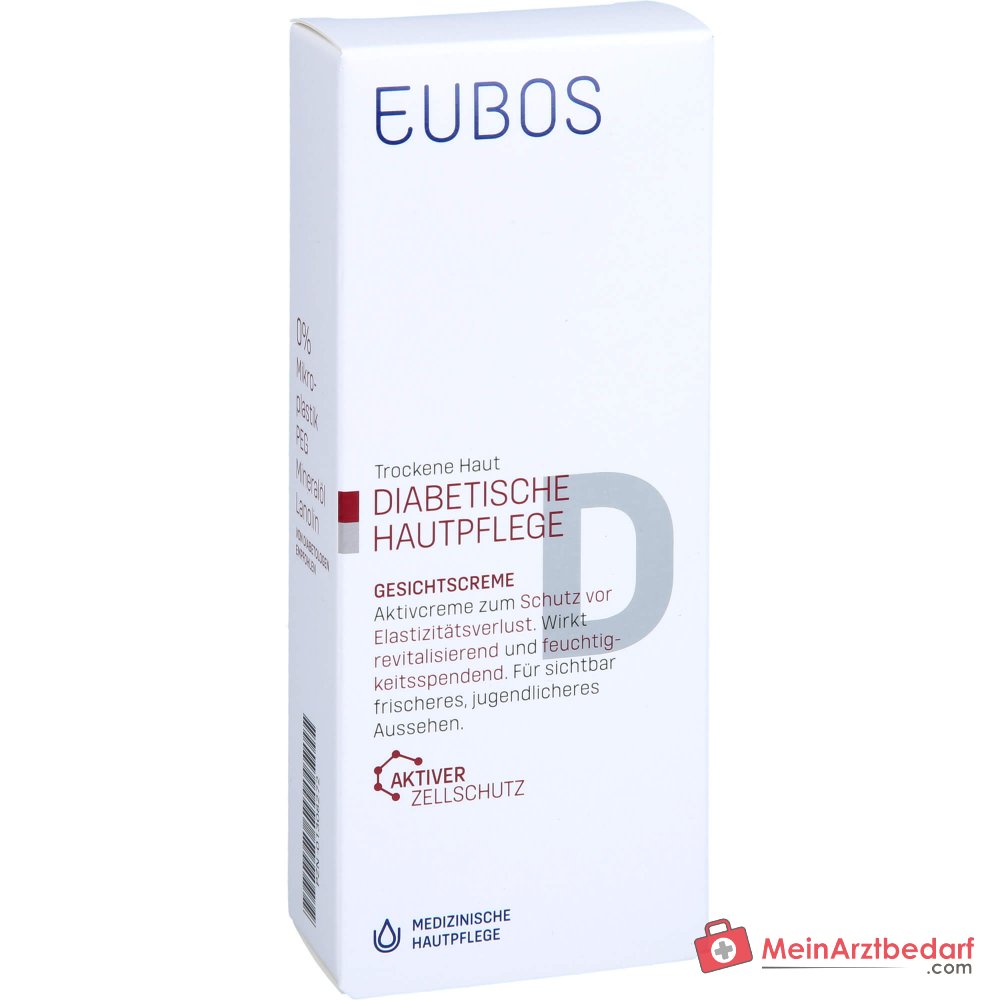 Eubos Diabetische Haut Pflege Gesichtscreme, 50 ml