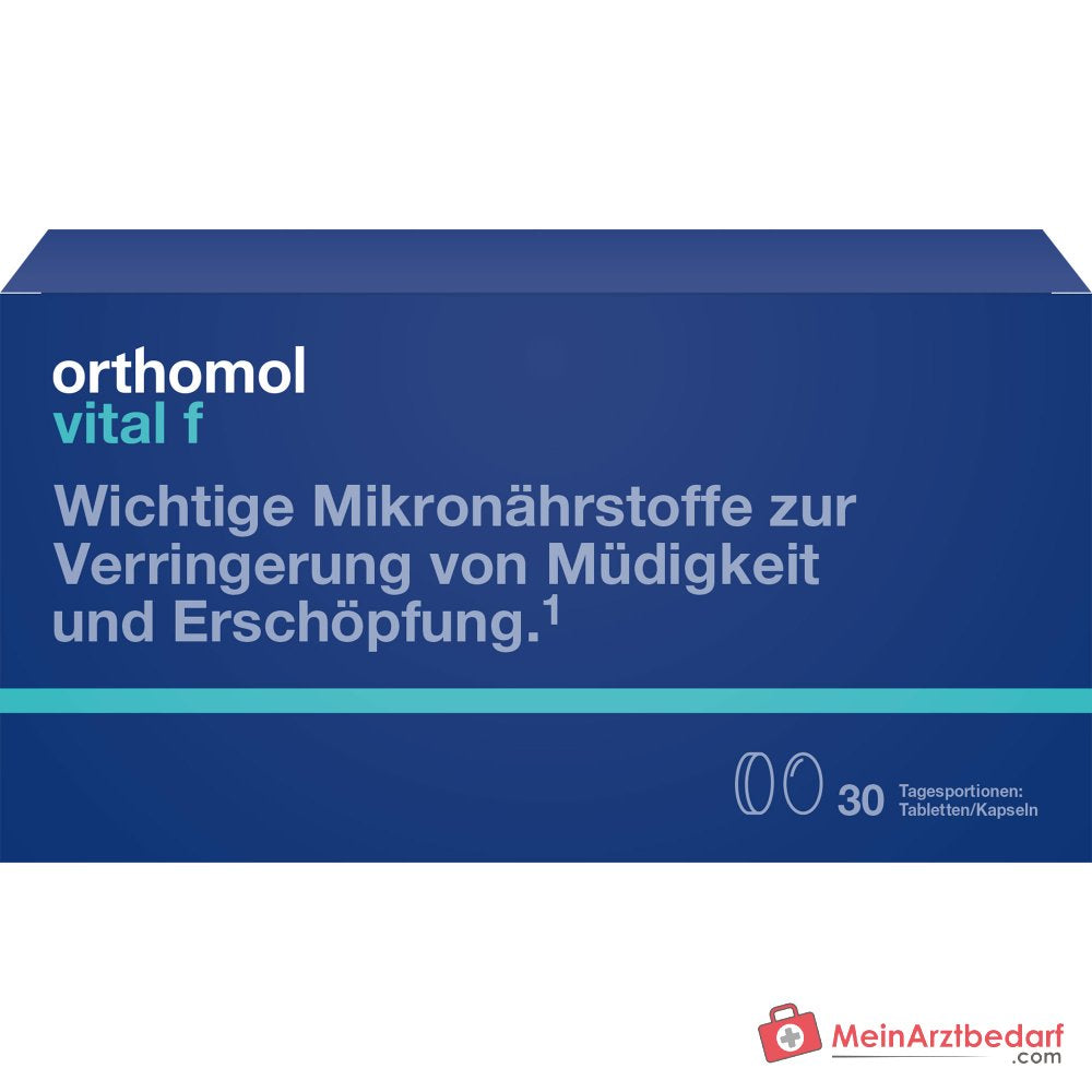 Orthomol Vital f Tabletten und Kapseln Kombipackung, 30 Tagesportionen.