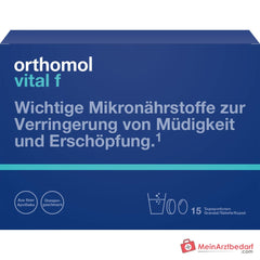 Orthomol Vital f Granulat/Tablette/Kapsel, 15 Tagesportionen.