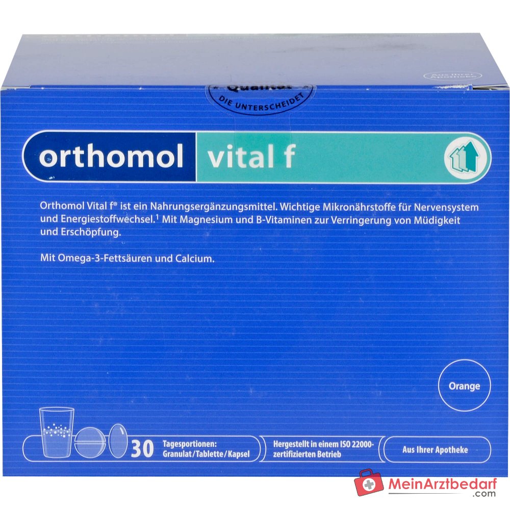 Orthomol Vital f Granulat/Tablette/Kapsel, 30 Tagesportionen.