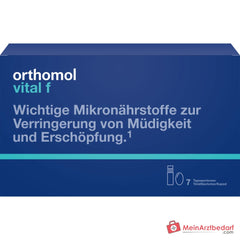 Orthomol Vital f Trinkfläschchen mit Kapseln, 7 St..
