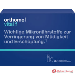 Orthomol Vital f Trinkfläschchen mit Kapseln, 30 St..