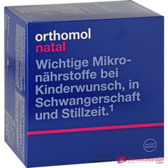 Orthomol Natal Granulat und Kapseln Kombipackung, 30 Tagesportionen.