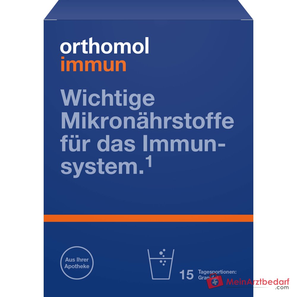 Orthomol Immun Granulat, 15 Beutel.