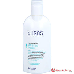 Eubos Sensitive Lotion Dermo-Protectiv Thermalwasser / Macadamiaöl / Avocadoöl / Sheabutter / Allantoin / Vitamin E Lotion, 200 ml.