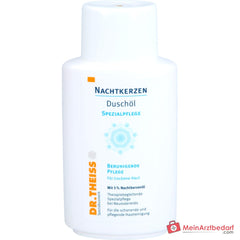 Dr. Theiss Nachtkerzen Duschöl mit Nachtkerzenöl / Gamma-Linolensäure / Panthenol Spezialkosmetikum, 150 ml.