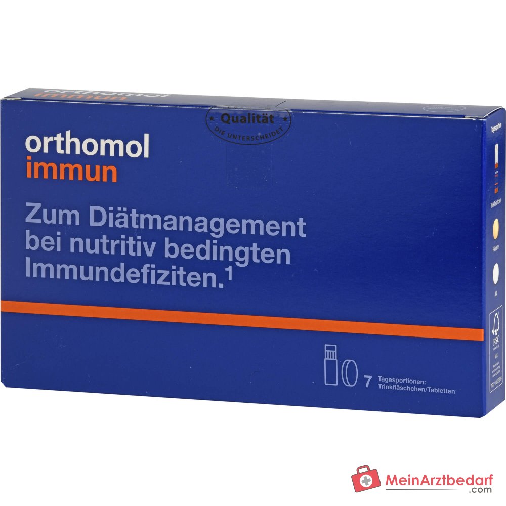 Orthomol Immun Trinkfläschchen/Tabletten, 7 St..
