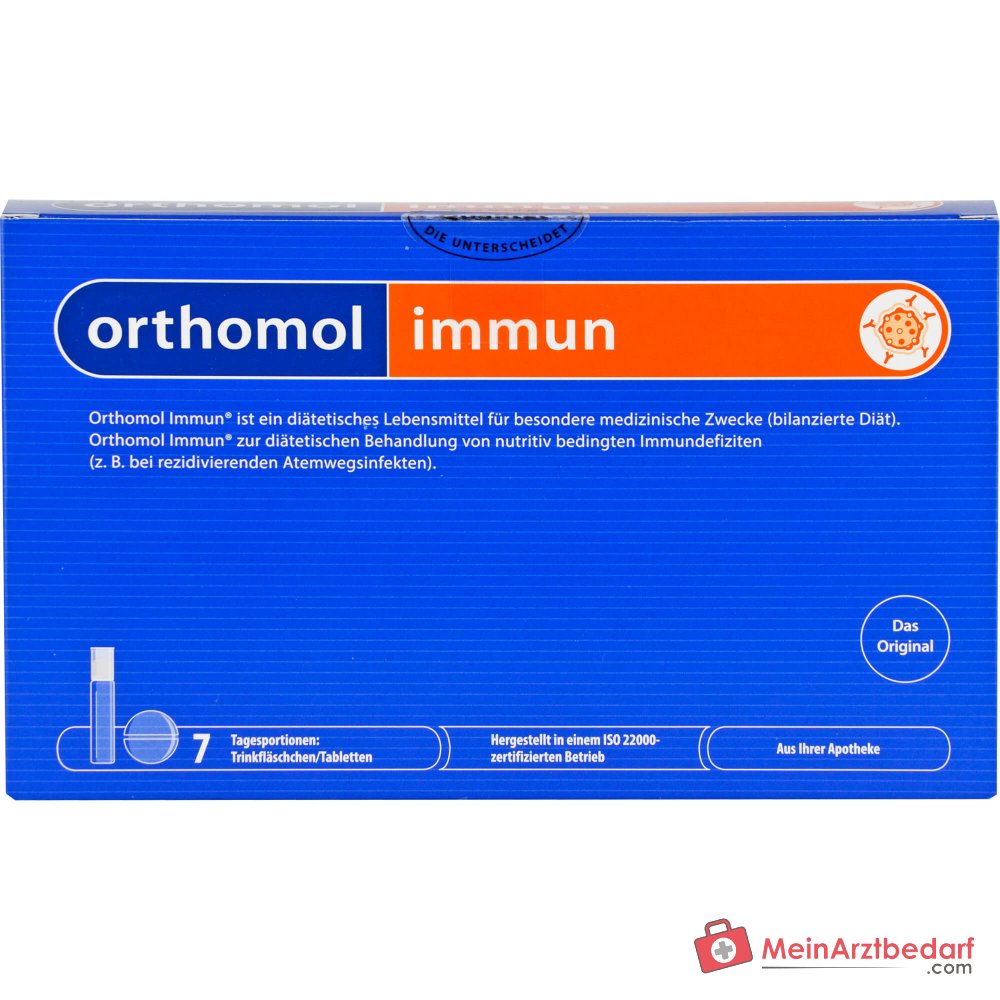 Orthomol Immun Trinkfläschchen/Tabletten, 7 St..