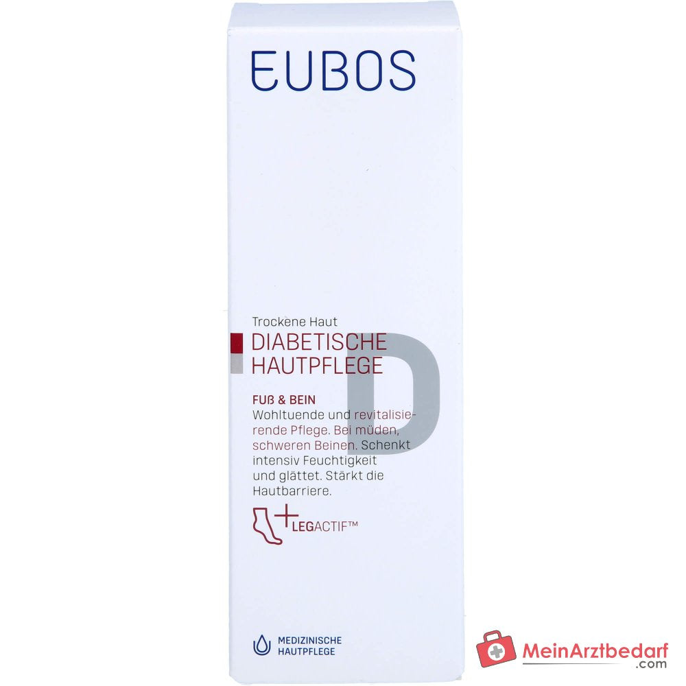 Eubos Diabetische Haut Pflege Fuß & Bein Creme, 100 ml