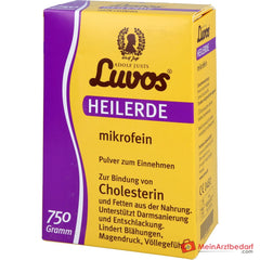 Luvos Heilerde mikrofein Pulver zum Einnehmen, 750 g.