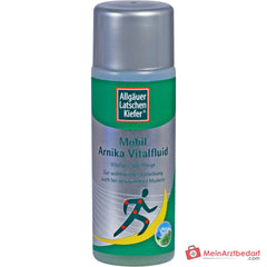 Allgäuer Latschenkiefer Arnika Vital Fluid Arnikaextrakt / Latschenkiefernöl / Menthol / Campher Körperpflege, 100 ml.