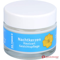Dr. Theiss Nachtkerzen Hautzart Nachtkerzenöl / Weizenkeimöl / Avocadoöl / Mandelöl / Kamelienöl Gesichtspflege Creme, 50 ml.