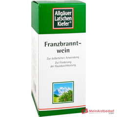 Dr. Theiss Allgäuer Latschenkiefer Franzbranntwein Latschenkiefernöl / Campher / Levomenthol Lösung, 1000 ml.