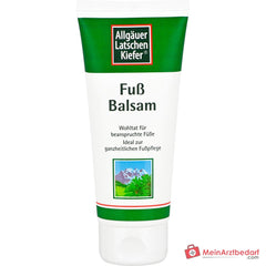 Allgäuer Latschenkiefer Fuß Balsam Latschenkiefernöl / Menthol Balsam, 100 ml.