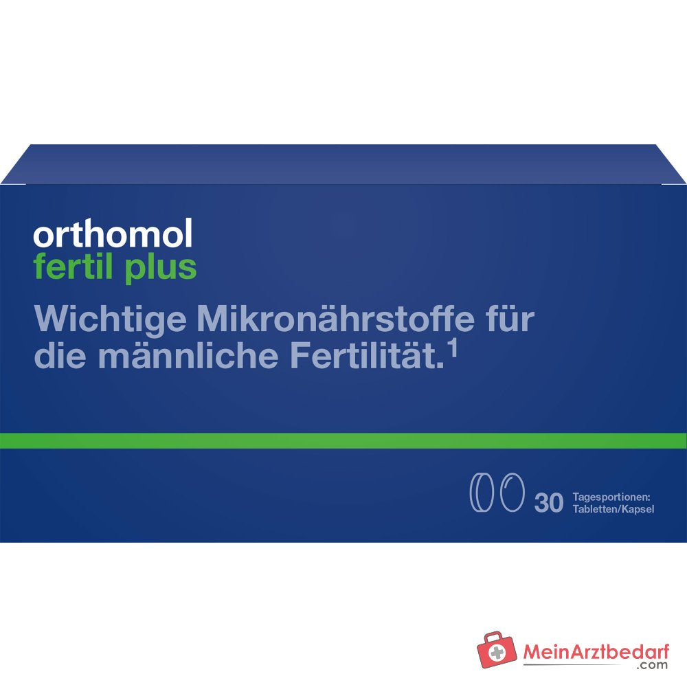 Orthomol Fertil plus Tabletten und Kapseln, 30 Tagesportionen.