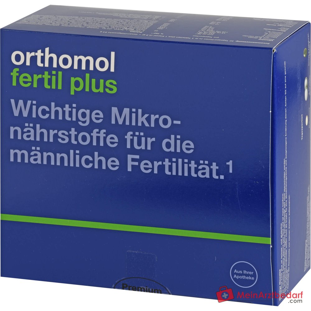 Orthomol Fertil plus Tabletten und Kapseln, 30 Tagesportionen.