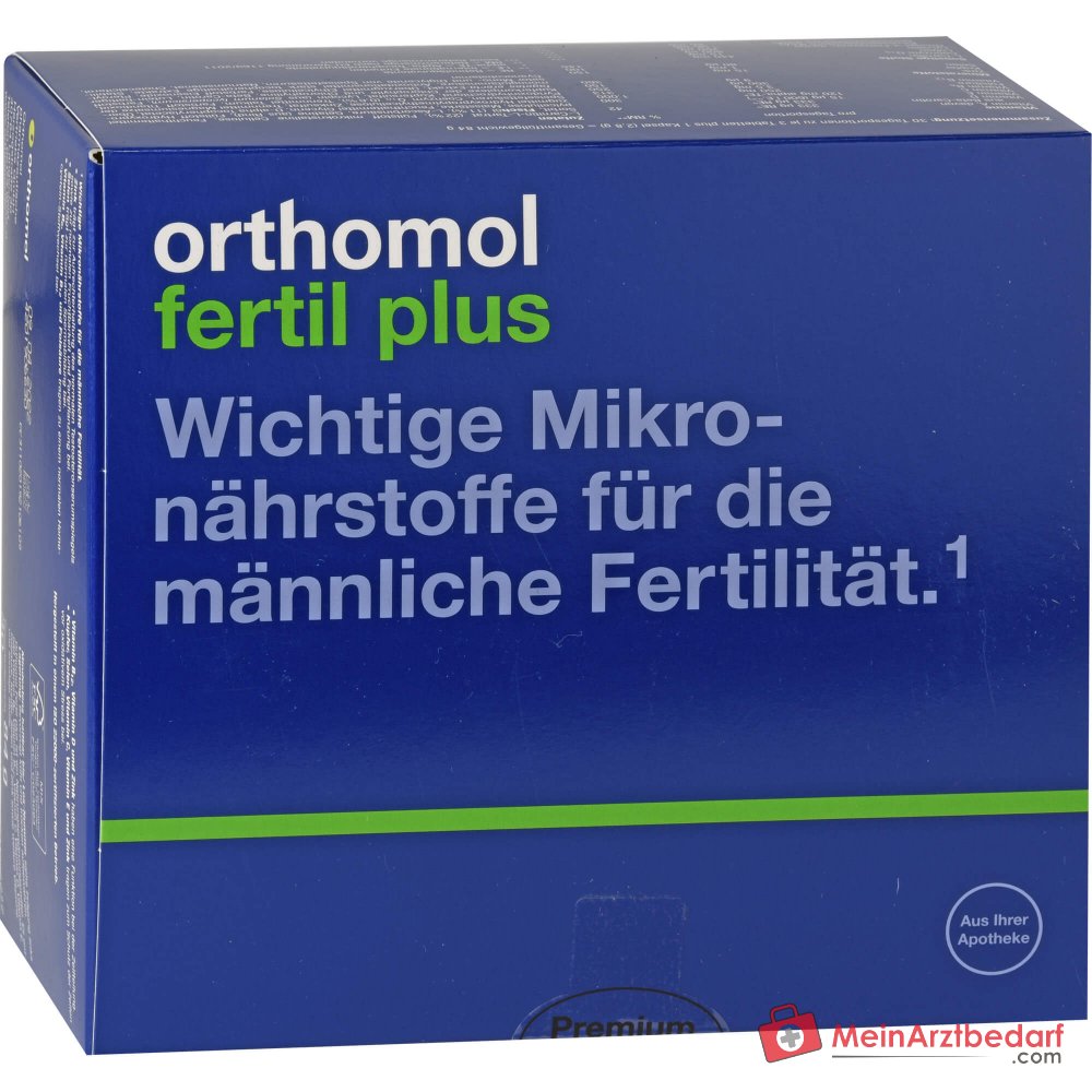 Orthomol Fertil plus Tabletten und Kapseln, 30 Tagesportionen.