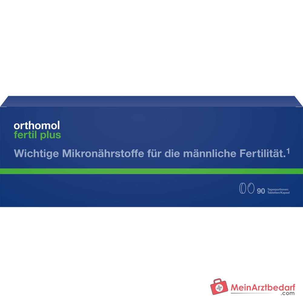 Orthomol Fertil plus Tabletten und Kapseln, 90 Tagesportionen.