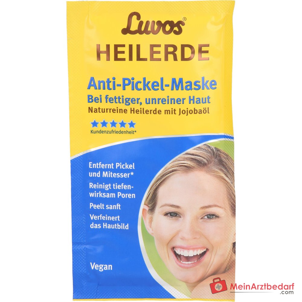 Luvos Heilerde Gesichtsmaske Heilerde / Jojobaöl, 15 ml.