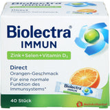 Biolectra Immun Direct Zink / Selen / Vitamin D3 / Histidin Micro-Pellets, 40 Sticks.
