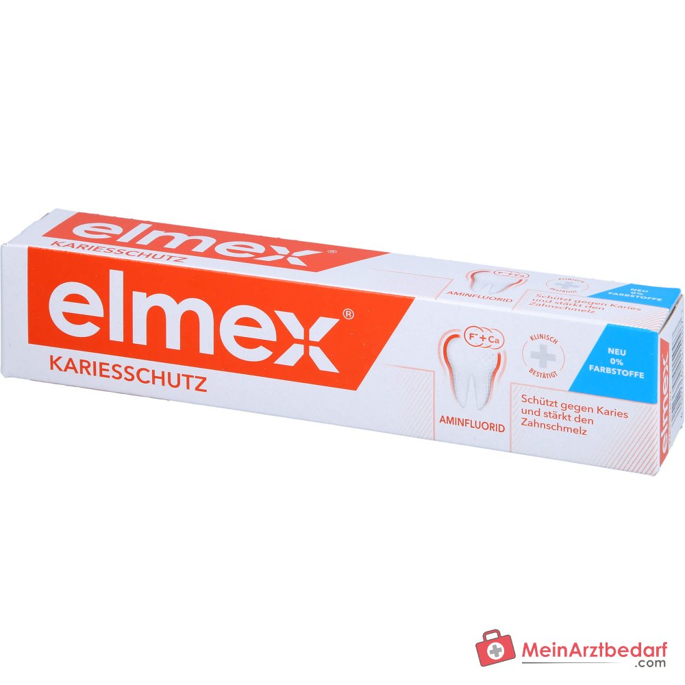 elmex Kariesschutz Aminfluorid Zahnpasta, 75 ml.
