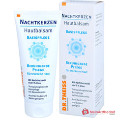 Dr. Theiss Nachtkerzen Hautbalsam Nachtkerzenöl / Urea / Squalan / Jojobaöl / Guaiazulen Creme, 200 ml.