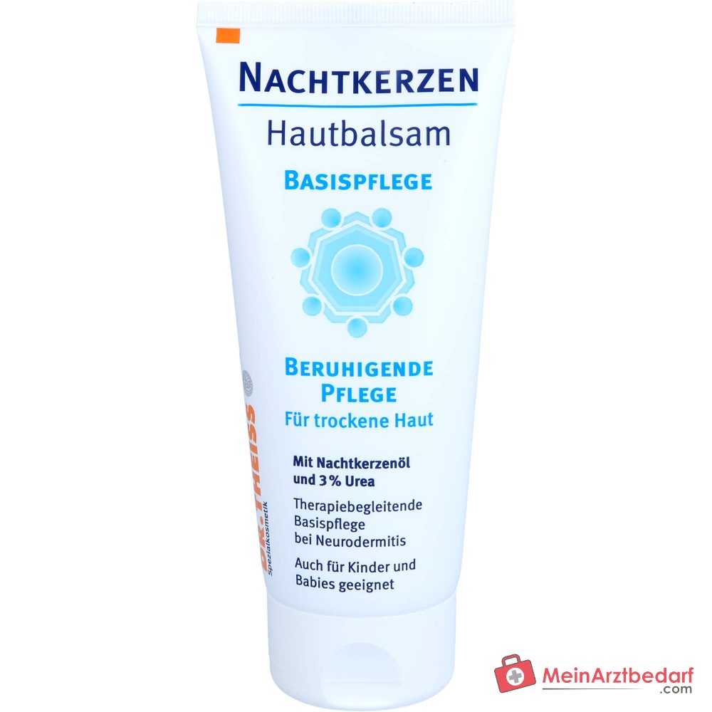 Dr. Theiss Nachtkerzen Hautbalsam Nachtkerzenöl / Urea / Squalan / Jojobaöl / Guaiazulen Creme, 200 ml.