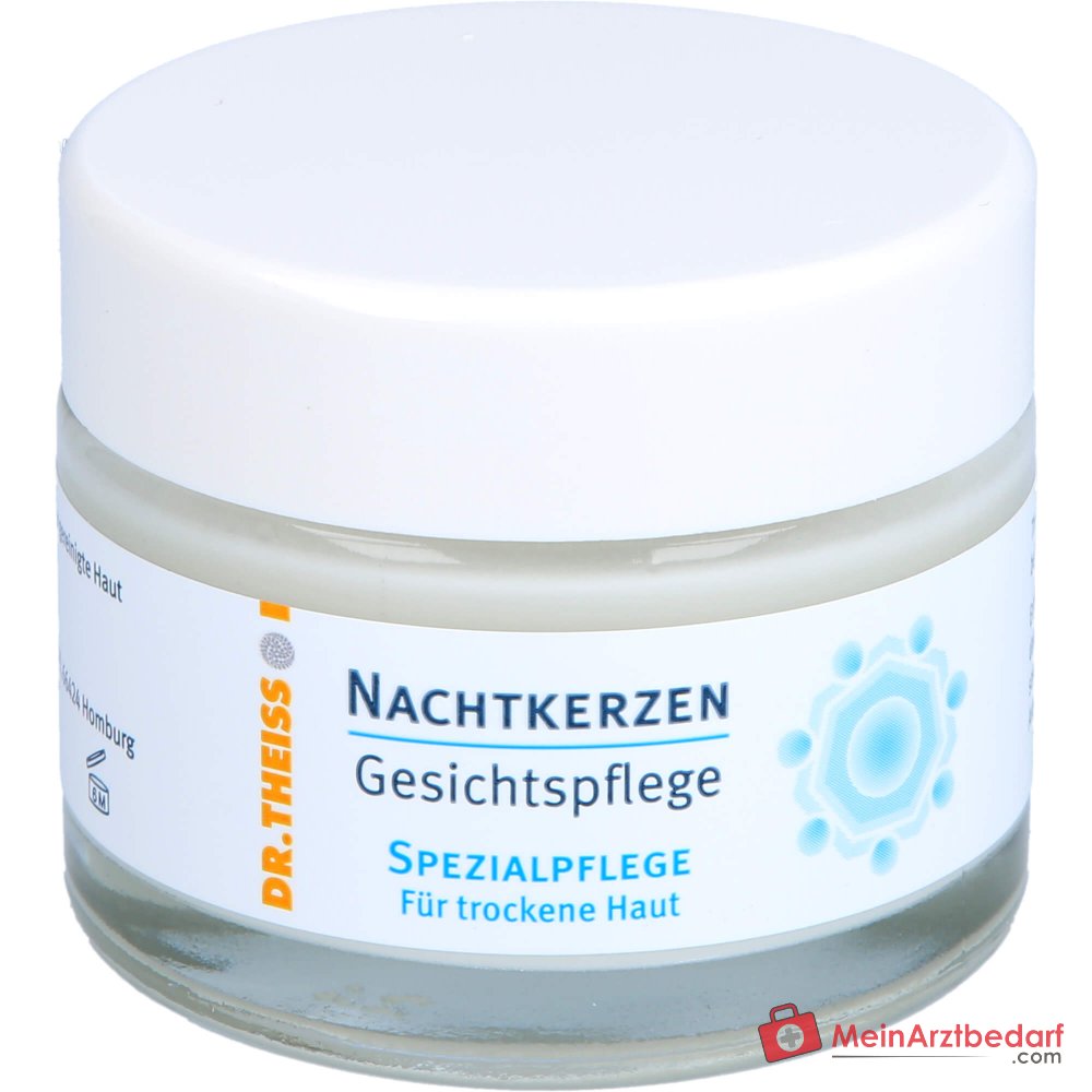Dr. Theiss Nachtkerzen Gesichtspflege Nachtkerzenöl / Weizenkeimöl / Avocadoöl / Mandelöl / Urea Creme, 50 ml.