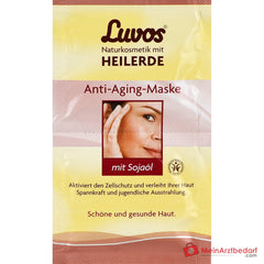 Luvos Anti-Aging-Maske Heilerde / Sojaöl / Kieselalgen Gesichtsmaske, 2x7,5 ml.