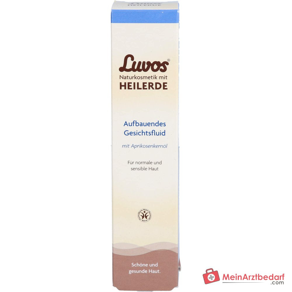 Luvos Heilerde Aufbauendes Gesichtsfluid Aprikosenkernöl Emulsion, 50 ml.