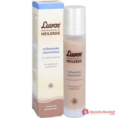 Luvos Heilerde Aufbauendes Gesichtsfluid Aprikosenkernöl Emulsion, 50 ml.