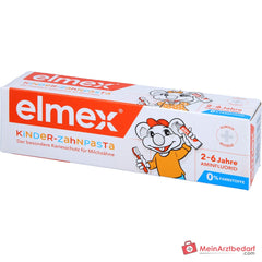 elmex Kinder-Zahnpasta Aminfluorid Zahnpasta, 50 ml.