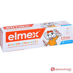 elmex Kinder-Zahnpasta Aminfluorid Zahnpasta, 50 ml.